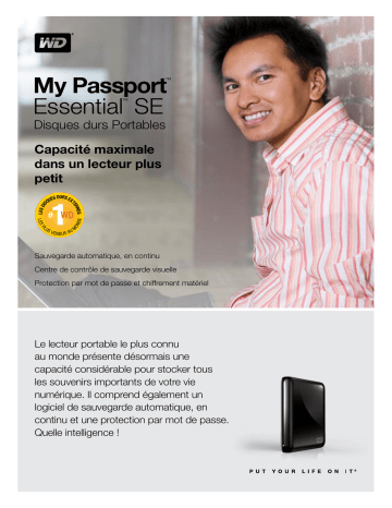 Manuel du propriétaire | Western Digital My Passport Essential SE Manuel utilisateur | Fixfr