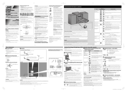 JVC UX-G357 Manuel utilisateur