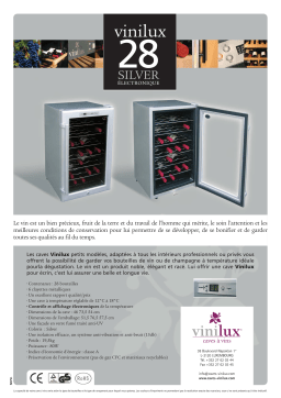 VINILUX 28 Manuel utilisateur