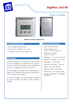 X10 DIGIMAX210 Manuel utilisateur