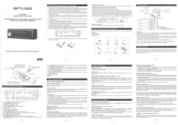 Muse M-1229 BT Manuel utilisateur