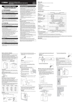 Yamaha VXS10S / VXS10SW / VXS10ST / VXS10STW Manuel utilisateur