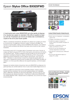 Epson Stylus Office BX925FWD Manuel utilisateur