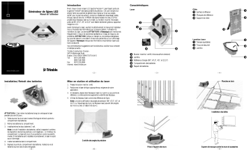 Manuel du propriétaire | TRIMBLE LG2 Manuel utilisateur | Fixfr