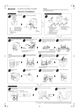 KYOCERA FS-C5030N Manuel utilisateur