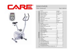 CARE FITNESS DISCOVER 50514 Manuel utilisateur