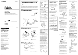 Sony D-E331 Manuel utilisateur