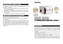 Lenco XBB-050 Manuel utilisateur