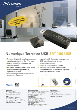 Strong SRT 100 USB Manuel utilisateur