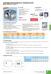 UNELVENT CAISSON TERTIAIRE - CATB ECOWATT Manuel utilisateur