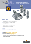 ATLINKS VERSATIS 550 QUATTRO COMFORT Manuel utilisateur