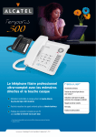 ATLINKS TEMPORIS 300 Manuel utilisateur