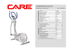 CARE FITNESS FEMINEEN 55655-2 Manuel utilisateur