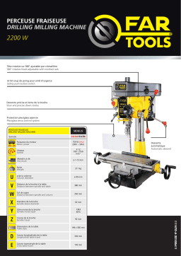 Fartools MDM 25 Manuel utilisateur