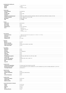 Meizu M5S Manuel utilisateur