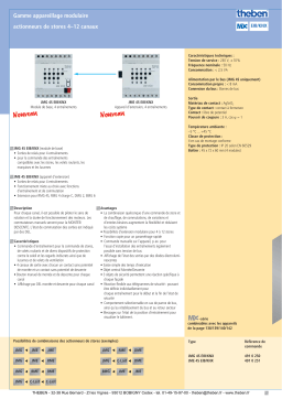 THEBEN JMG 4S EIB-KNX Manuel utilisateur