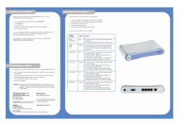 SMC BR14VPN Manuel utilisateur