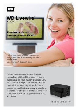 Western Digital WD Livewire Manuel utilisateur