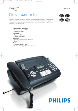 Sagem MAGIC 3-2 VOICE Manuel utilisateur