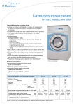 ELECTROLUX LAUNDRY SYSTEMS W485N Manuel utilisateur