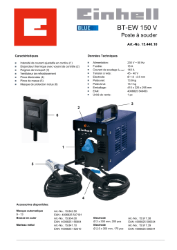 EINHELL BT-EW 150 V Manuel utilisateur