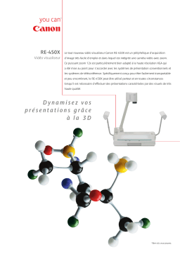 Canon RE 450X Manuel utilisateur