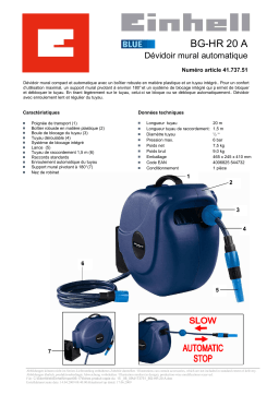 EINHELL BG-HR 20 A Manuel utilisateur