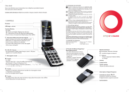 EMPORIA CLICK V32C Manuel utilisateur