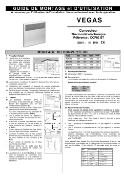 Concorde Vegas Manuel utilisateur