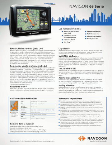 Manuel du propriétaire | Navigon 6300 Manuel utilisateur | Fixfr