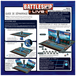 Hasbro Battleship Live Manuel utilisateur