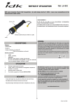 IDK MULTIMEDIA LA-003 Manuel utilisateur