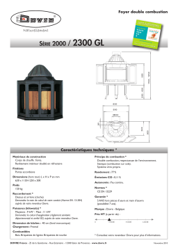 Dovre 2300 GL Manuel utilisateur