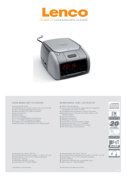 Lenco CR-2600 CD0 Manuel utilisateur