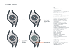 Nike TRIAX SWIFT ANALOG Manuel utilisateur