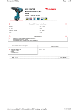 Makita 6339DWDE Manuel utilisateur