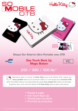 DANE-ELEC SO MOBILE OTB HELLO KITTY Manuel utilisateur