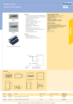 THEBEN BZ 147 Manuel utilisateur