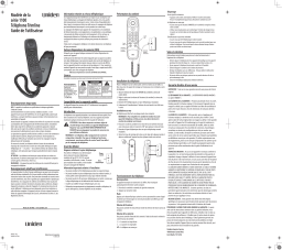 Uniden 1100 Manuel utilisateur
