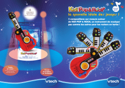 VTech KIDI POP AND ROCK Manuel utilisateur