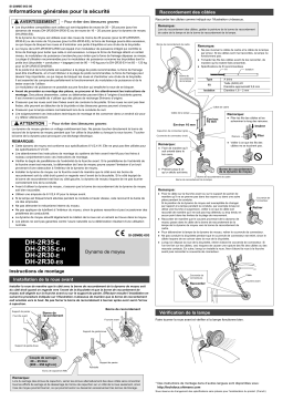 Shimano DH-2R35-E Manuel utilisateur