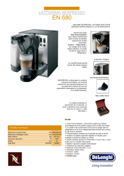 DeLonghi LATISSIMA PLUS EN521.R Manuel utilisateur