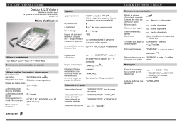 Ericsson Dialog 4225 Vision Manuel utilisateur