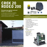 ADYX CROX 20 Manuel utilisateur