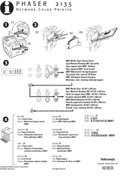 Xerox Phaser 2135 Manuel utilisateur