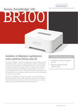 Sonos BR100 Manuel utilisateur