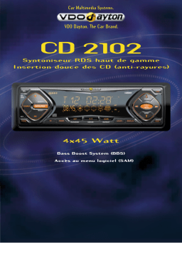 VDO Dayton CD 2102 Manuel utilisateur