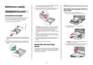 Manuel du propriétaire | Lexmark C736DTN Manuel utilisateur | Fixfr