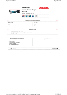 Makita BDA340RFE Manuel utilisateur