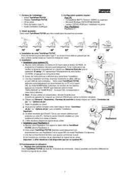 Genius TWINWHEEL FXE Manuel utilisateur